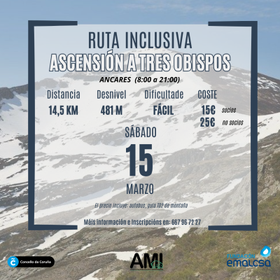 RUTA INCLUSIVA: PICO TYRES OBISPOS