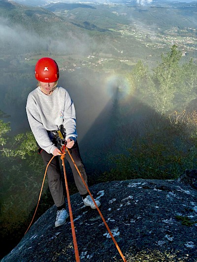 Salida a la roca con el IES Zalaeta